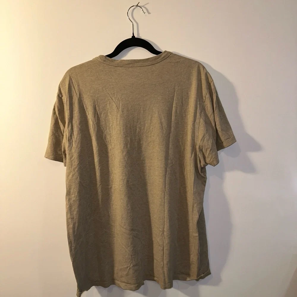 Banana Republic Fitted Crew Brown Cotton Tee XL – Your New Go-To Staple!